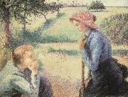 Camille Pissarro The Chat china oil painting reproduction